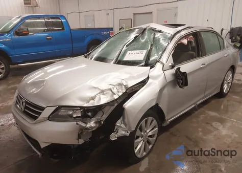 2014 Honda Accord Ex z USA, uszkodzony, nr VIN 1HGCR2F74EA254476